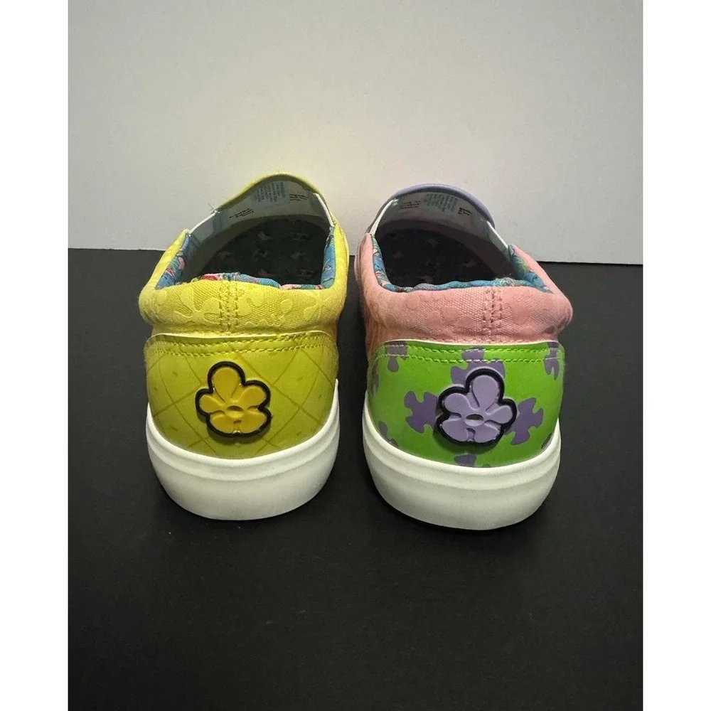 SpongeBob SquarePants & Patrick Slide Slip-on Shoes Ground Up Mens: 9.5 Wmns: 11